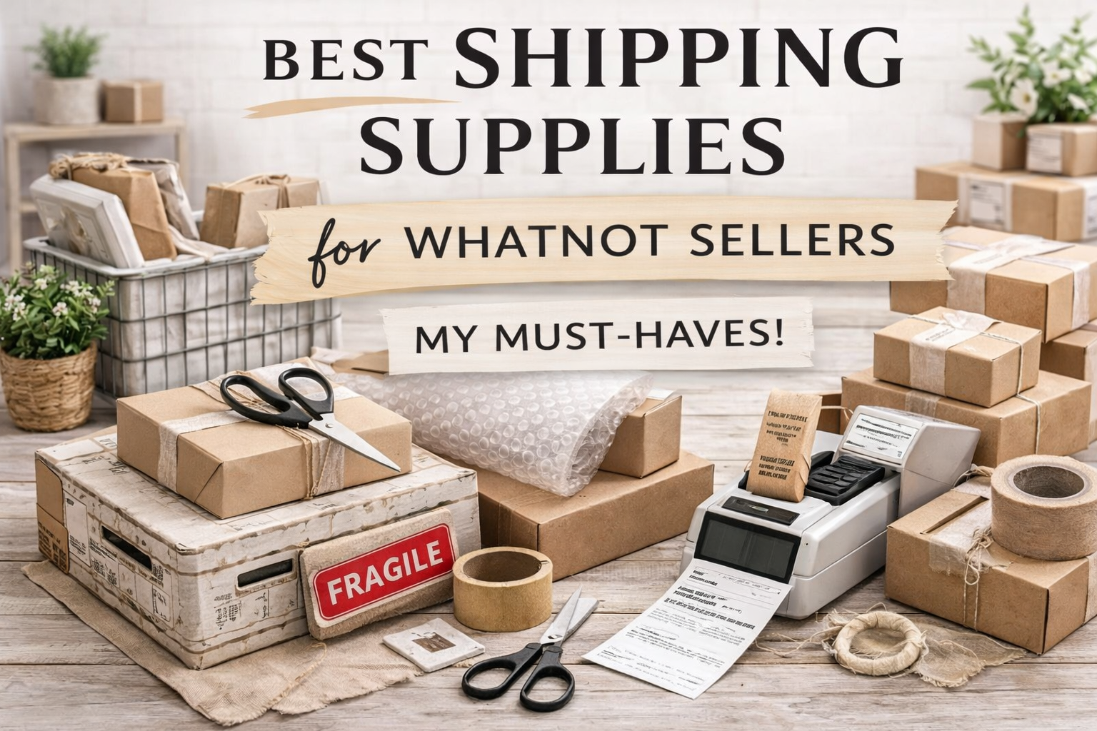 Best Supplies for Whatnot Sellers (Everything I use for my Whatnot Business)