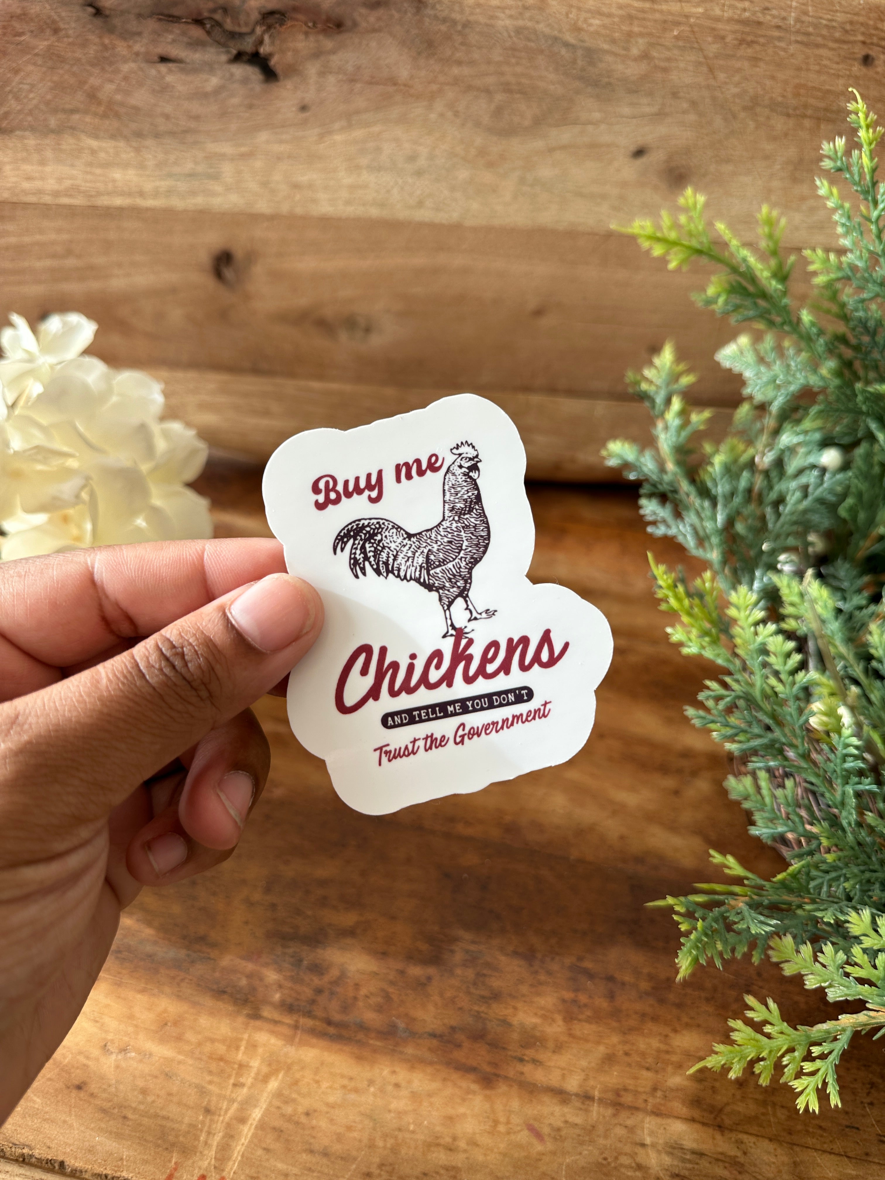 Government Chicken Sticker