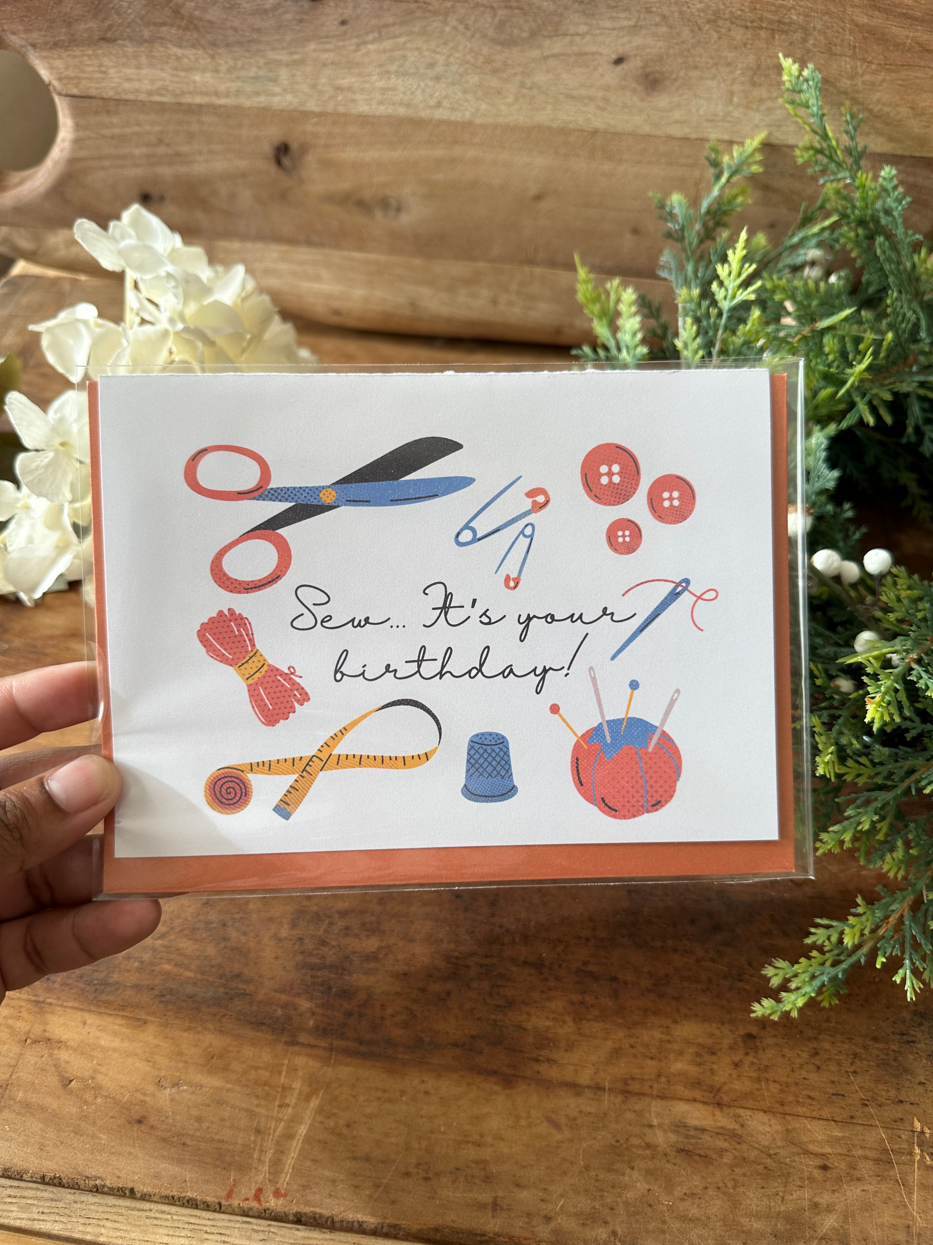 Sew, It’s Your Birthday Card