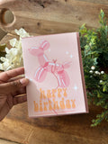 Happy Birthday Balloon Card
