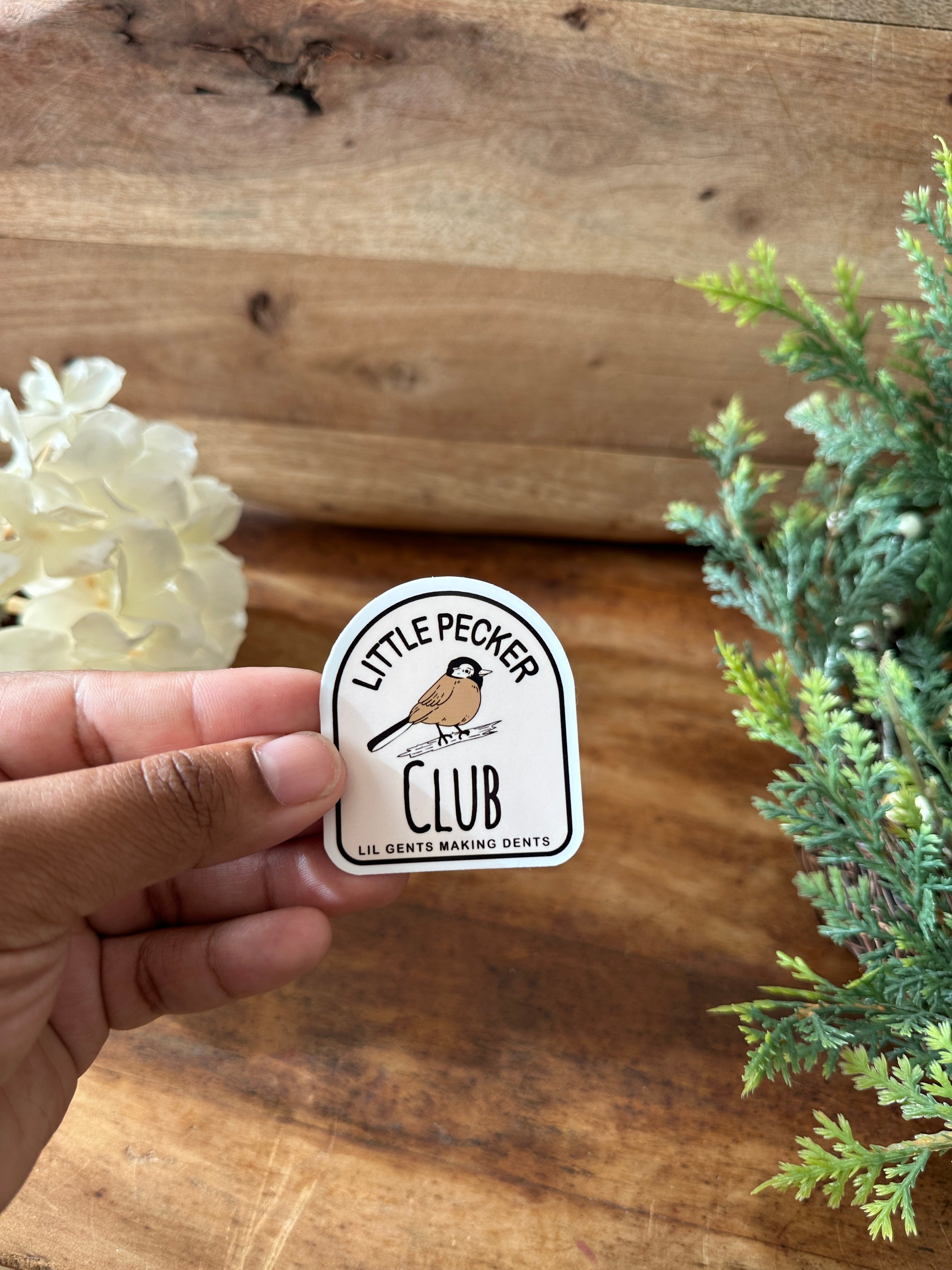 Little Pecker Club Sticker
