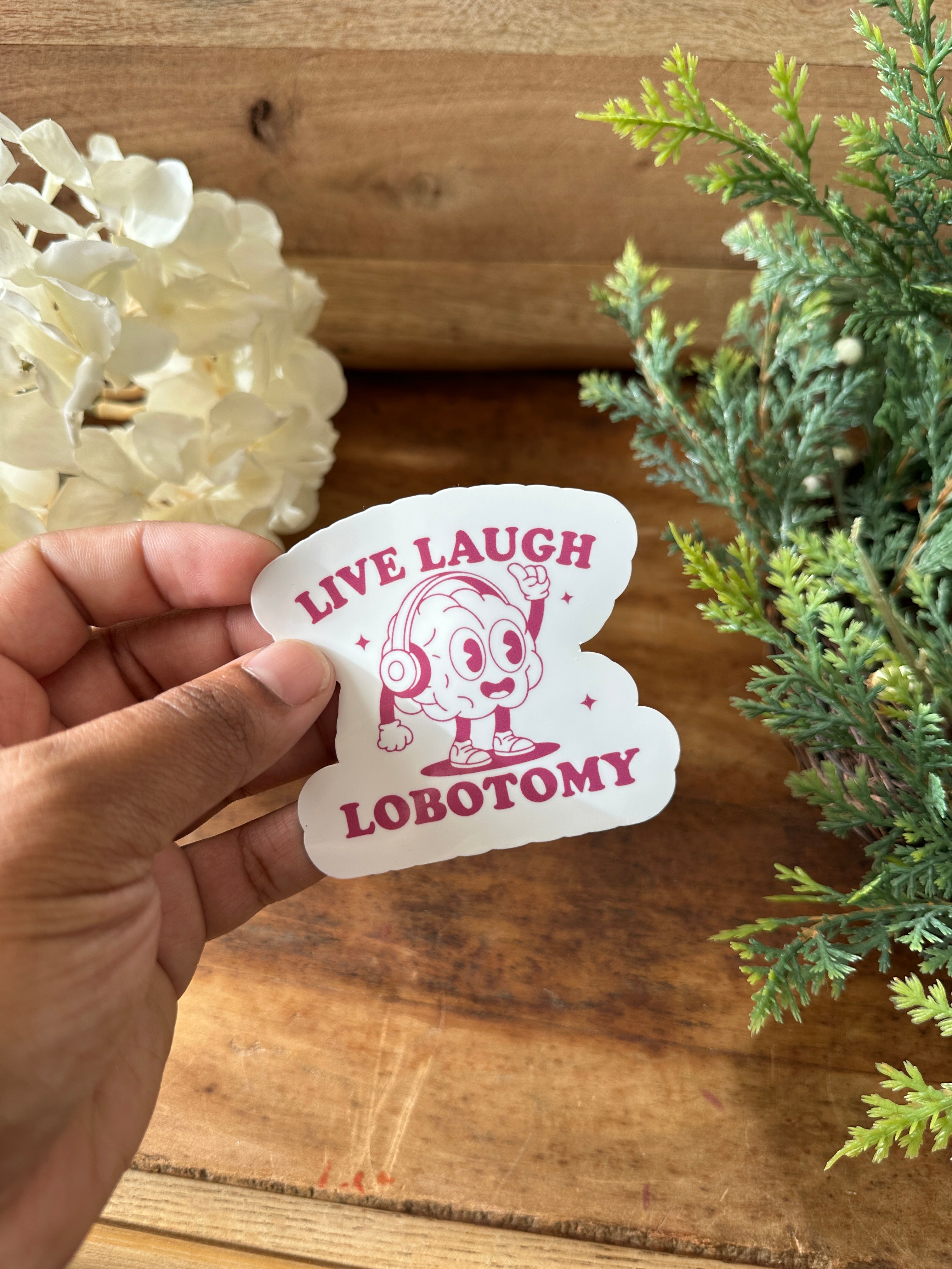 Lobotomy Sticker