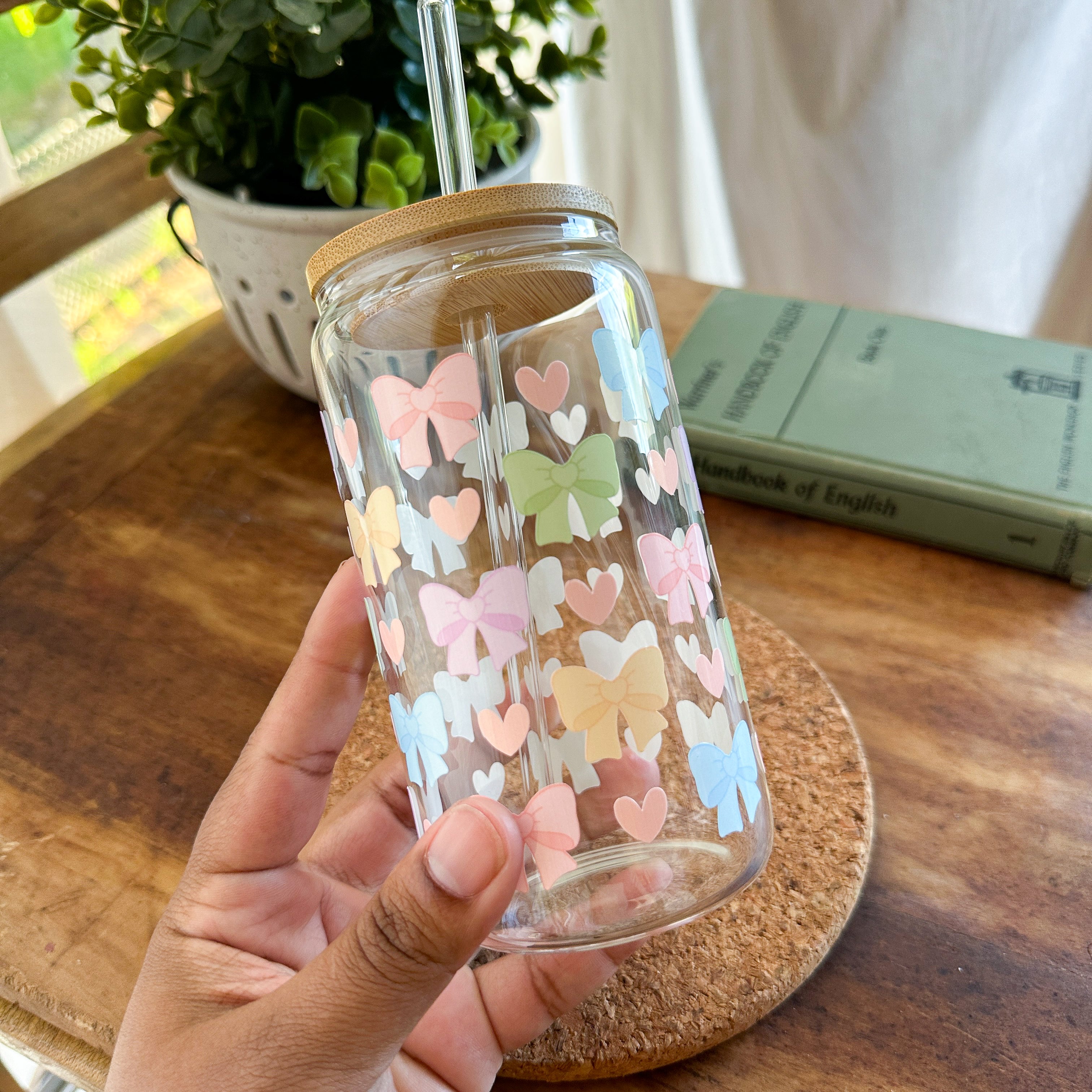 Pastel Bows Cup