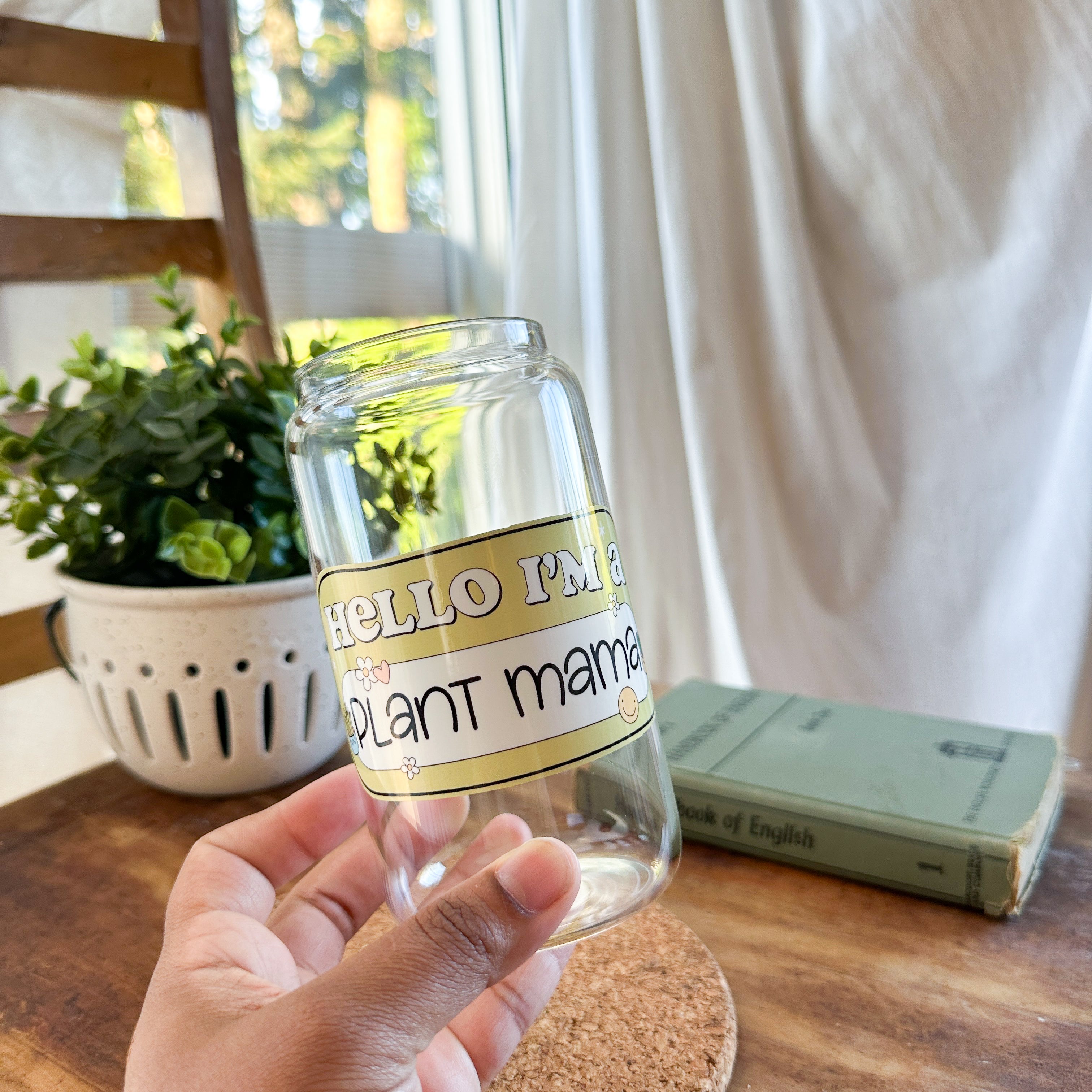 Plant Mama Badge Cup